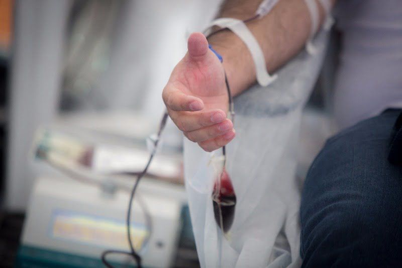 doação de sangue estoque nível crítico