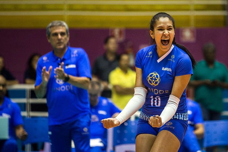 Hinode vence primeiro jogo do ano por 3 sets a 0