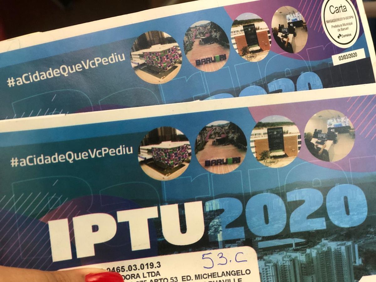 Prefeitura começará a entregar os carnês de IPTU em fevereiro