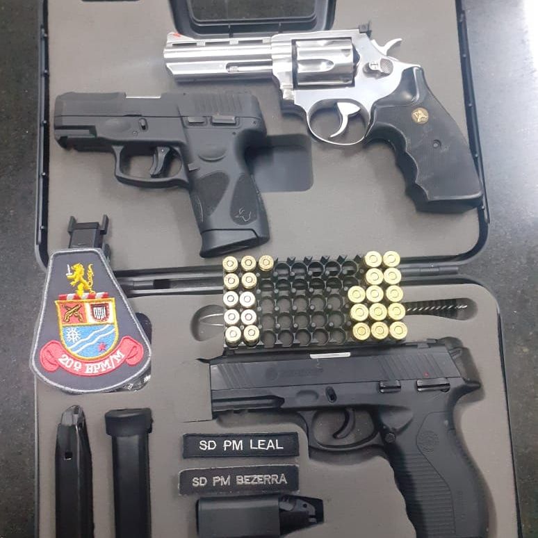 Polícia Militar realiza apreensão de armas em Barueri