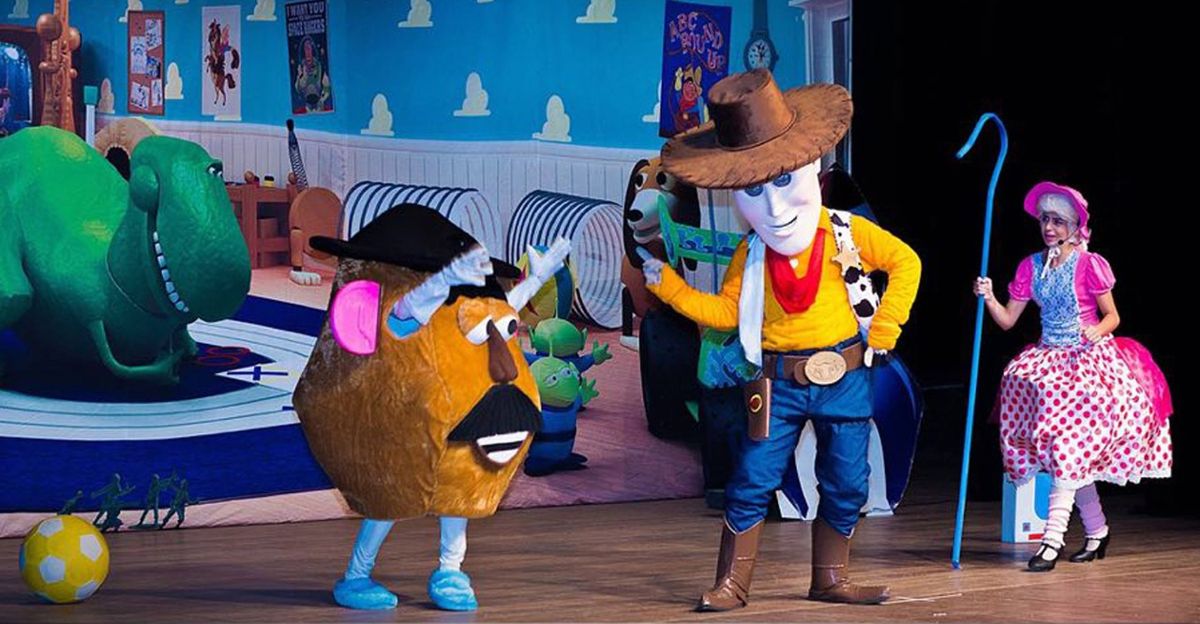 Peça “História de Brinquedos Toy Story” acontece no Centro de Eventos neste domingo (3)