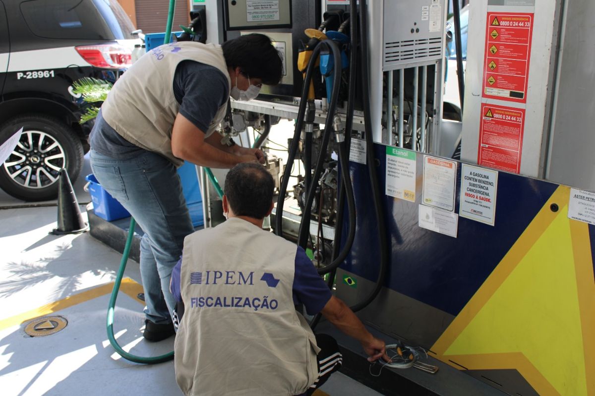 ipem fiscalização postos de combustíveis