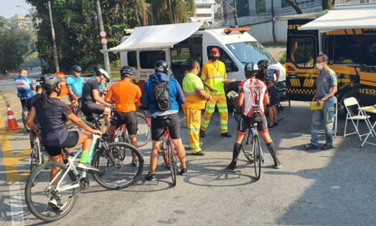 blitz ciclistas barueri