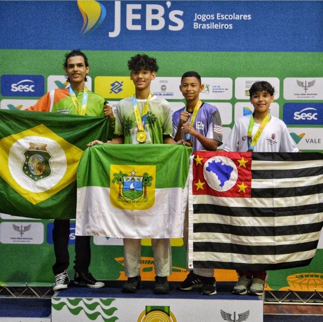 aluno de Barueri campeão de Taekwondo