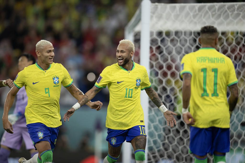 Brasil ganha da Coreia Copa do Mundo