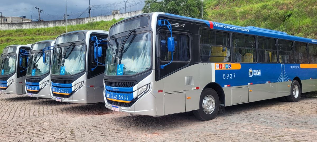 novos ônibus Barueri