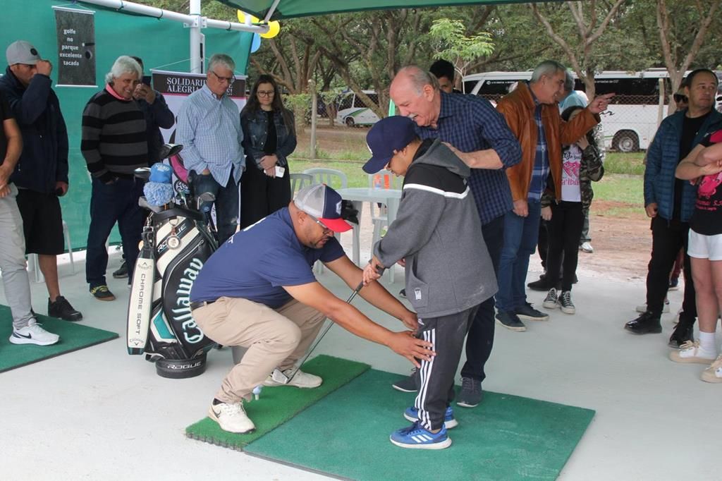 parque de barueri ganha campo de treinamento de golfe