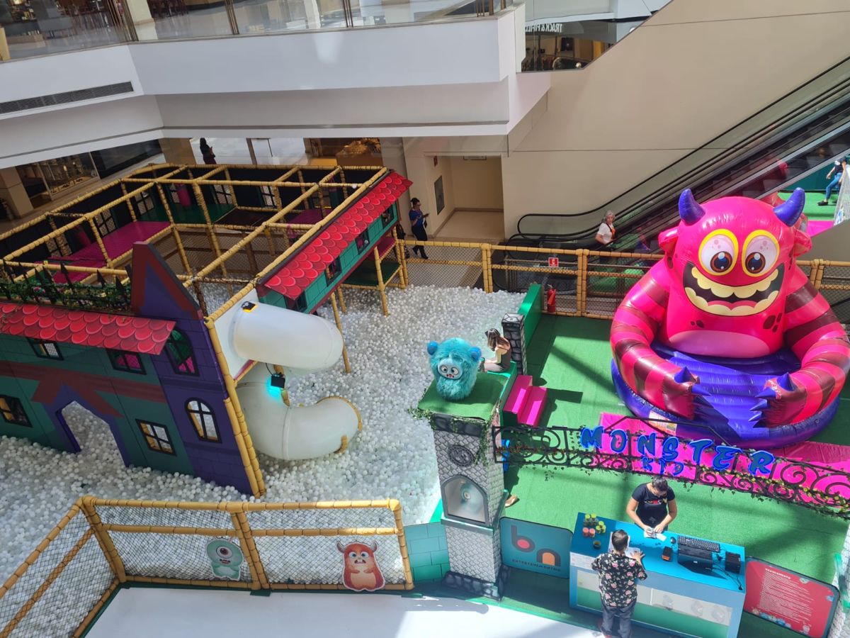 Parque inspirado em Monstros S.A. chega ao shopping Iguatemi Alphaville