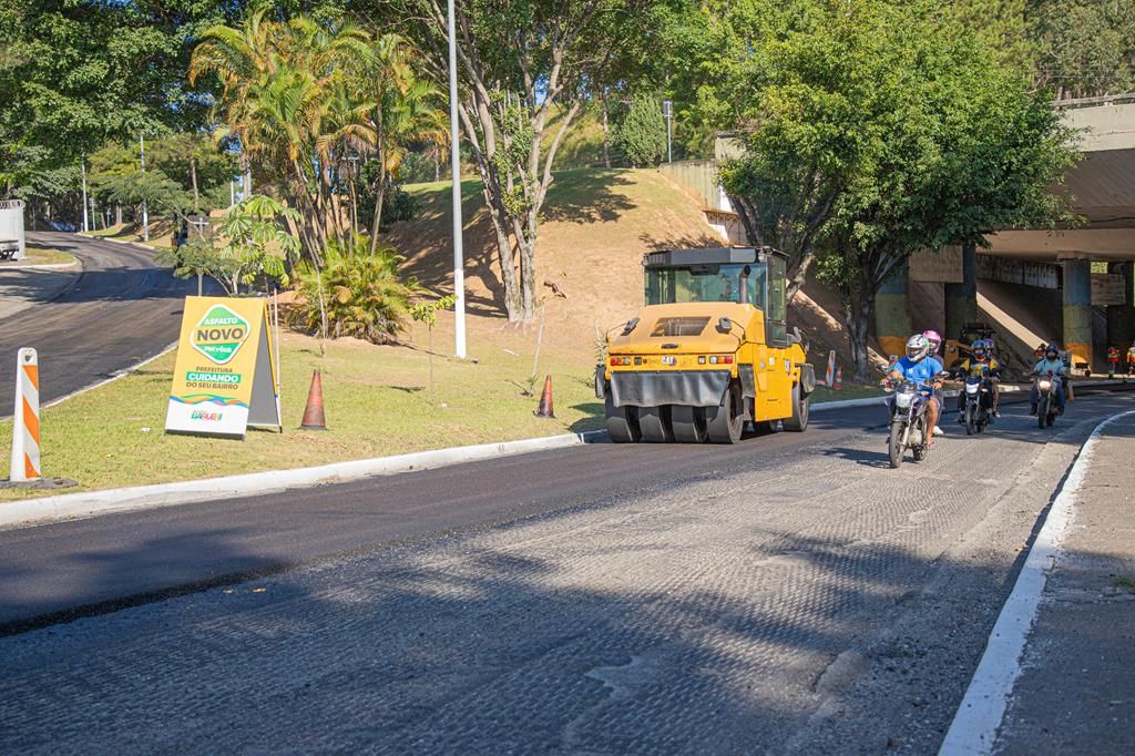 Recapeamento avança em ruas do Centro e no entorno da Praça Wagih Salles Nemer