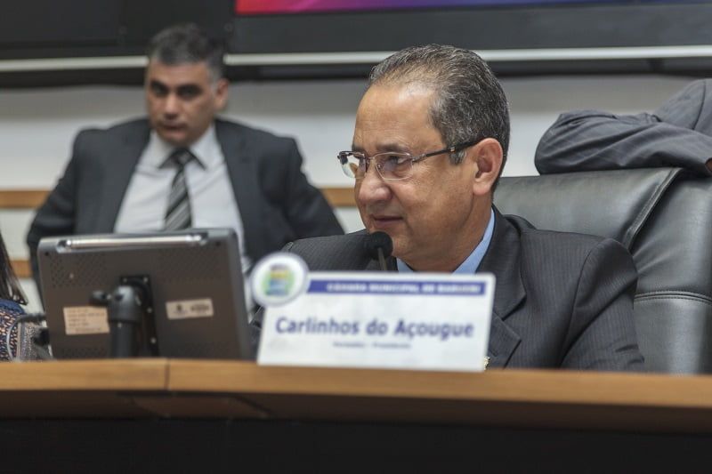 Carlinhos do Açougue presidente da Câmara Barueri