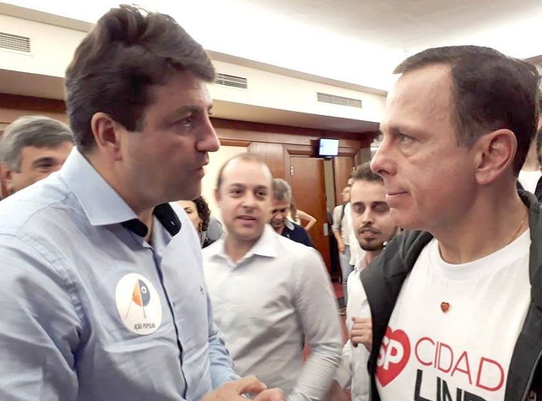 Elvis Cezar e João Doria