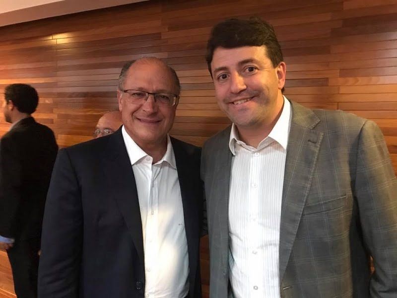 Geraldo Alckmin Governador e Elvis Cezar Prefeito