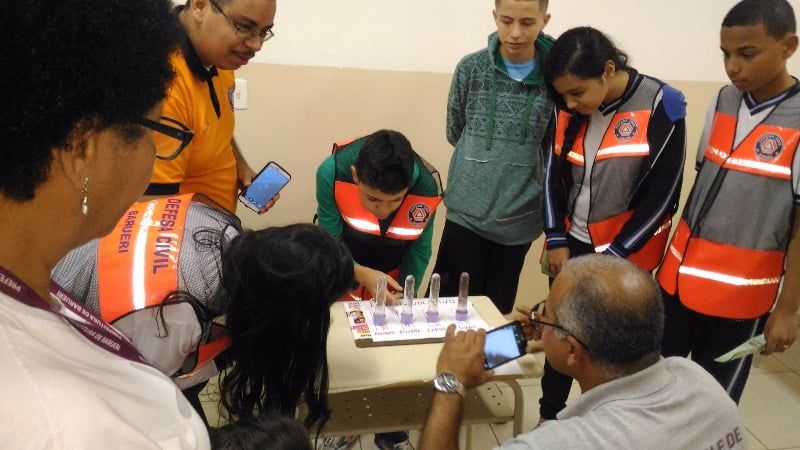 dengue escolas alunos capacitação