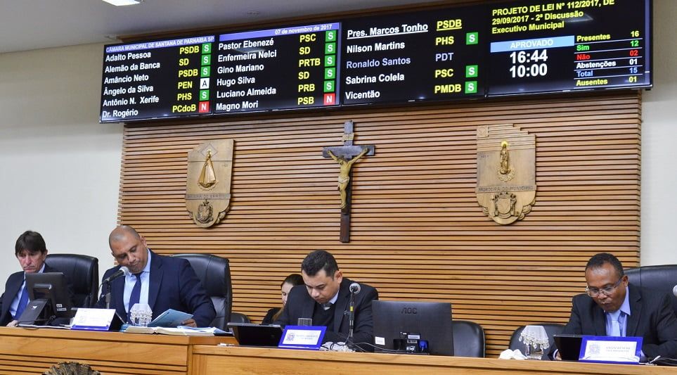 Câmara de Santana de Parnaíba, Mesa Diretora