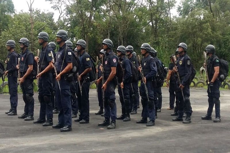 Guardas de Barueri têm aulas de capacitação em patrulhamento tático motorizado