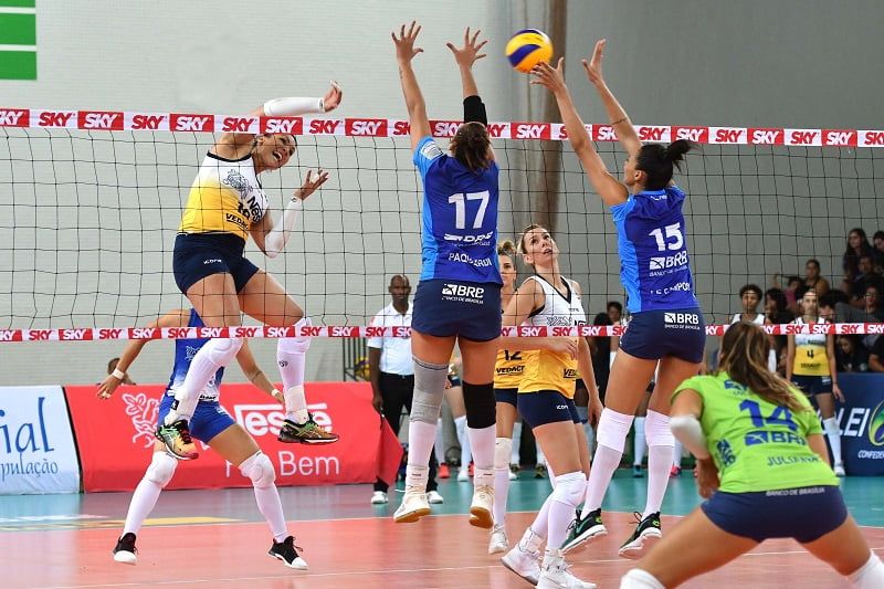 Vôlei Nestlé Osasco vence o BRB Brasília e mantém invencibilidade