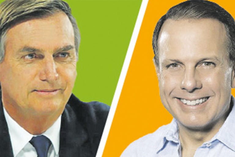 Região também dá vitória a Bolsonaro e Doria