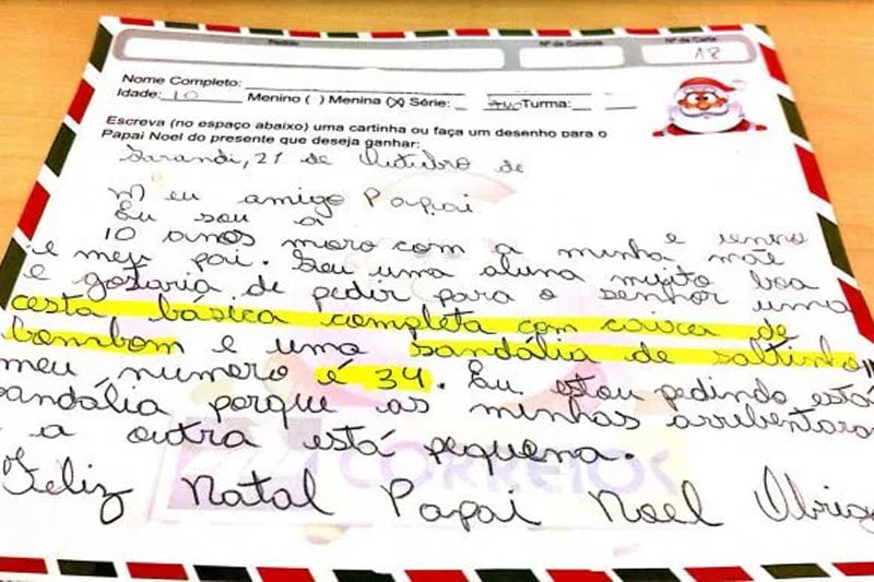 Correios lança campanha para adoção de cartas de Papai Noel Jornal de