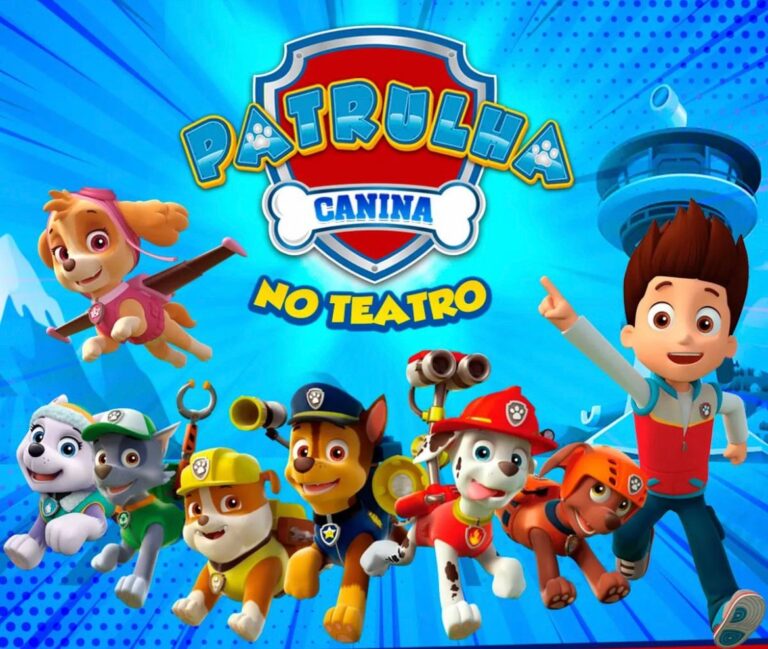 ‘Patrulha Canina’ estará no teatro do Centro Comercial de Alphaville sábado (24) ‘Patrulha Canina’ estará no teatro do Centro Comercial de Alphaville sábado (24)