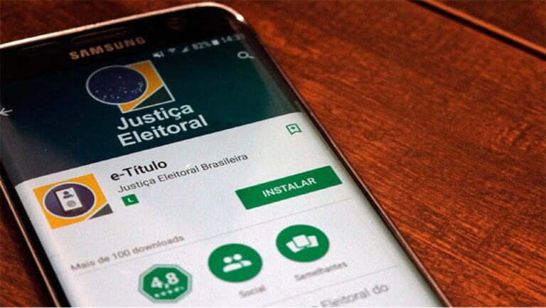 App e-título pode ser baixado até sábado (1/10)