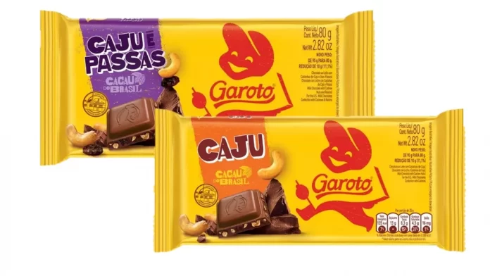chocolates Garoto contaminação