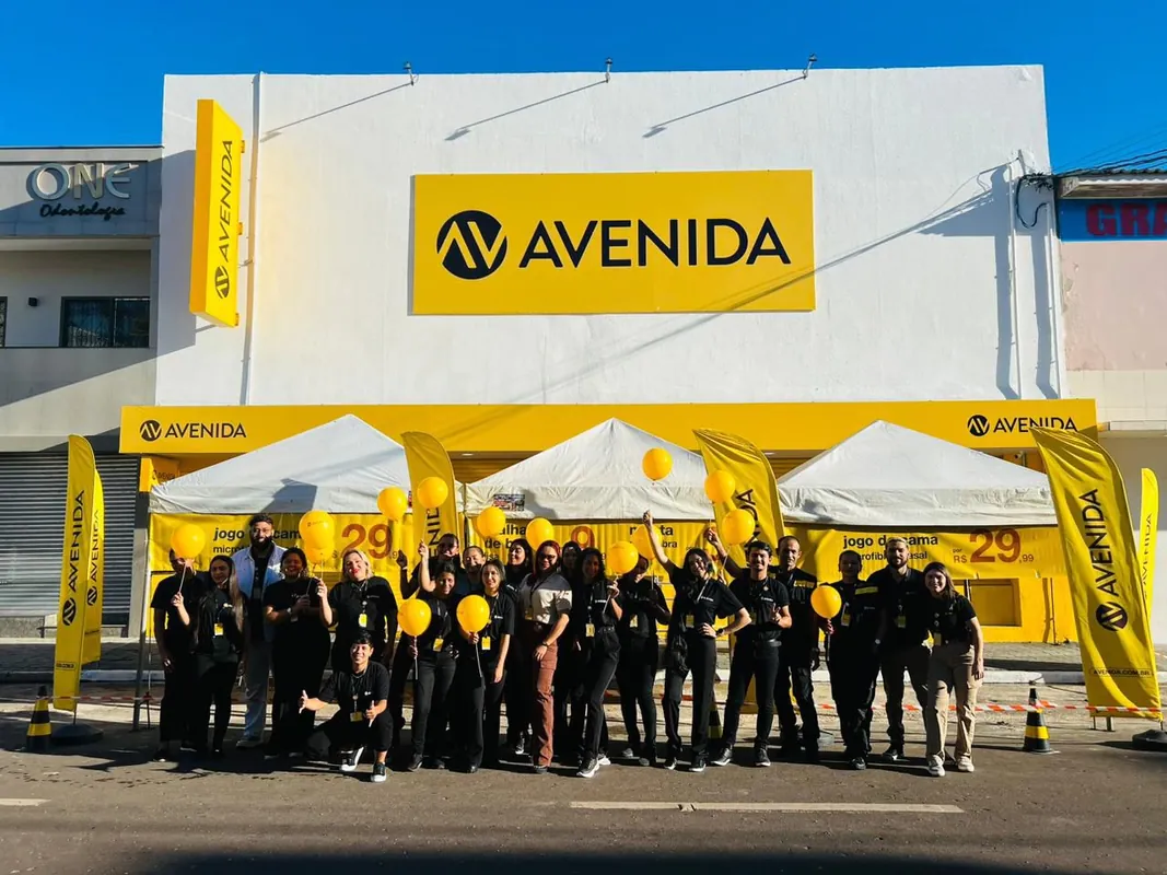 Lojas Avenida inaugura 33 novas unidades em 2024